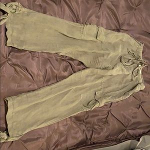 Joie green cargo pants